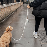 Marshmallow┃Boucle Poop Bag Holder